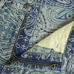 SUPREME シュプリーム 25SS Bandana Jacquard Baggy Jean Blue デニムパンツ 青 Size 【34】 【新古品・未使用品】 20819628