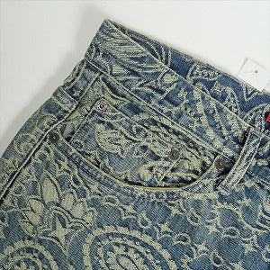 SUPREME シュプリーム 25SS Bandana Jacquard Baggy Jean Blue デニムパンツ 青 Size 【34】 【新古品・未使用品】 20819628