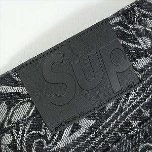 SUPREME シュプリーム 25SS Bandana Jacquard Baggy Jean Black デニムパンツ 黒 Size 【34】 【新古品・未使用品】 20819629