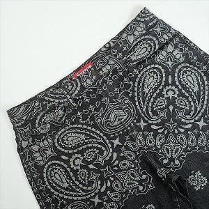 SUPREME シュプリーム 25SS Bandana Jacquard Baggy Jean Black デニムパンツ 黒 Size 【34】 【新古品・未使用品】 20819629