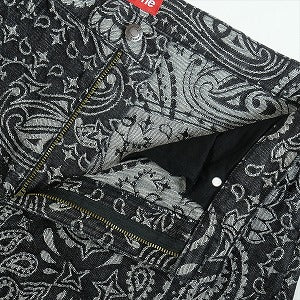 SUPREME シュプリーム 25SS Bandana Jacquard Baggy Jean Black デニムパンツ 黒 Size 【34】 【新古品・未使用品】 20819629