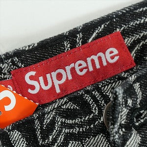 SUPREME シュプリーム 25SS Bandana Jacquard Baggy Jean Black デニムパンツ 黒 Size 【34】 【新古品・未使用品】 20819629