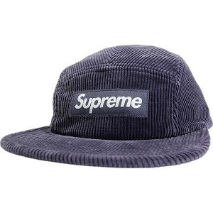 SUPREME シュプリーム 25SS Corduroy Camp Cap Navy コーデュロイキャンプキャップ 紺 Size 【フリー】 【新古品・未使用品】 20819632