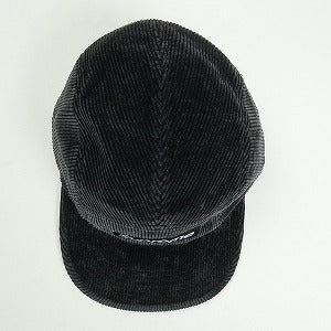 SUPREME シュプリーム 25SS Corduroy Camp Cap Black コーデュロイキャンプキャップ 黒 Size 【フリー】 【新古品・未使用品】 20819633