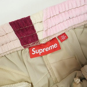 SUPREME シュプリーム 25SS Patchwork Velour Short Tan パッチワークベロアショーツ タン Size 【M】 【新古品・未使用品】 20819634