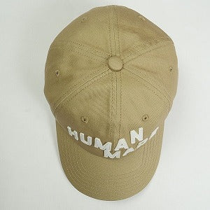 HUMAN MADE ヒューマンメイド 25SS 6PANEL TWILL CAP BEIGE キャップ ベージュ Size 【フリー】 【新古品・未使用品】 20819636