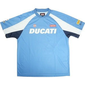 SUPREME シュプリーム ×Ducati 24SS Soccer Jersey Blue サッカージャージ 水色 Size 【M】 【新古品・未使用品】 20819658