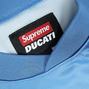 SUPREME シュプリーム ×Ducati 24SS Soccer Jersey Blue サッカージャージ 水色 Size 【M】 【新古品・未使用品】 20819658