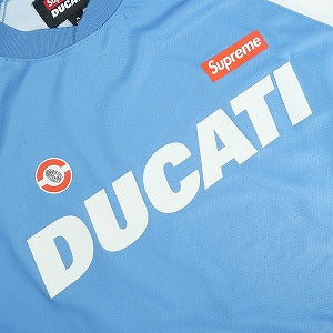 SUPREME シュプリーム ×Ducati 24SS Soccer Jersey Blue サッカージャージ 水色 Size 【M】 【新古品・未使用品】 20819658