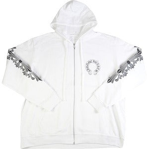 CHROME HEARTS クロム・ハーツ HORSESHOE ZIP HOODIE WHITE ジップパーカー 白 Size 【M】 【新古品・未使用品】 20819661