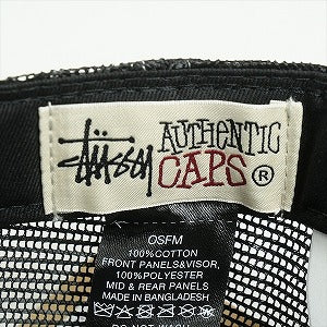 STUSSY ステューシー ×NEW ERA 9TWENTY 25SS WASHED BASIC TRUCKER BLACK メッシュキャップ 黒 Size 【フリー】 【新古品・未使用品】 20819669