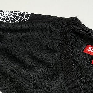 SUPREME シュプリーム 24SS Spiderweb Football Jersey Black フットボールトップ 黒 Size 【XL】 【新古品・未使用品】 20819685