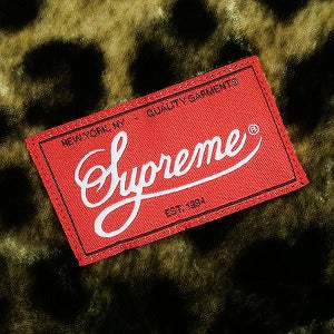 SUPREME シュプリーム 25SS Velvet Baseball Jersey Leopard ベースボールシャツ 黄 Size 【L】 【新古品・未使用品】 20819687