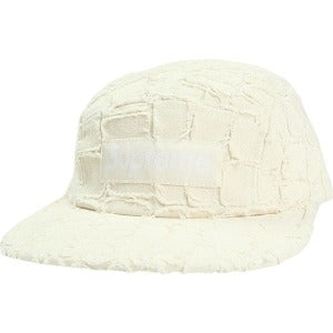 SUPREME シュプリーム 25SS Frayed Croc Denim Camp Cap Natural キャンプキャップ ナチュラル Size 【フリー】 【新古品・未使用品】 20819824