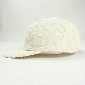 SUPREME シュプリーム 25SS Frayed Croc Denim Camp Cap Natural キャンプキャップ ナチュラル Size 【フリー】 【新古品・未使用品】 20819824