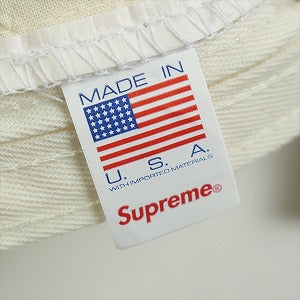 SUPREME シュプリーム 25SS Frayed Croc Denim Camp Cap Natural キャンプキャップ ナチュラル Size 【フリー】 【新古品・未使用品】 20819824