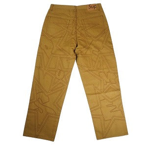 SUPREME シュプリーム 25SS Stars Topstitch Baggy Jean Brown デニムパンツ 茶 Size 【W32】 【新古品・未使用品】 20819826
