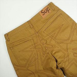 SUPREME シュプリーム 25SS Stars Topstitch Baggy Jean Brown デニムパンツ 茶 Size 【W32】 【新古品・未使用品】 20819826