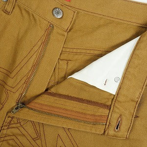 SUPREME シュプリーム 25SS Stars Topstitch Baggy Jean Brown デニムパンツ 茶 Size 【W32】 【新古品・未使用品】 20819826