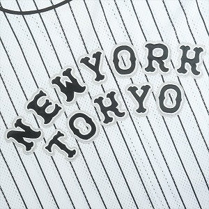 SUPREME シュプリーム ×Homerun 25SS Baseball jersey Stripe ベースボールジャージ 白黒 Size 【M】 【新古品・未使用品】 20819828