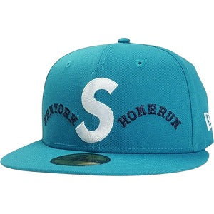 SUPREME シュプリーム ×Homerun 25SS S Logo New Era Teal キャップ エメラルド Size 【7　1/4(S)】 【新古品・未使用品】 20819832