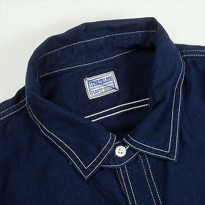 TENDERLOIN テンダーロイン T-CHINSTRAP SHT 長袖シャツ 紺 Size 【S】 【中古品-非常に良い】 20819852