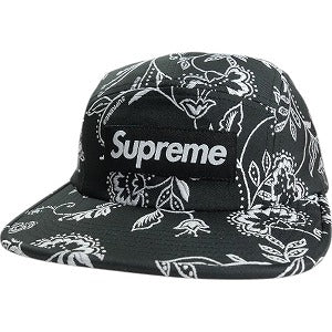 SUPREME シュプリーム 25SS Floral Jacquard Camp Cap Black キャンプキャップ 黒 Size 【フリー】 【新古品・未使用品】 20819879