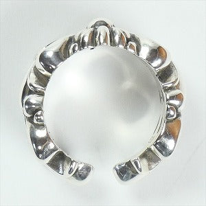 CHROME HEARTS クロム・ハーツ DBL FLORAL CROSS OPEN RING SLV リング 銀 Size 【16号】 【新古品・未使用品】 20819886