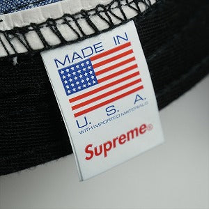 SUPREME シュプリーム 25SS Frayed Croc Denim Camp Cap Indigo キャンプキャップ インディゴ Size 【フリー】 【新古品・未使用品】 20819897