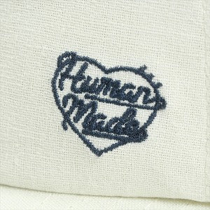 HUMAN MADE ヒューマンメイド 25SS 6PANEL LINEN CAP WHITE HM29GD046 キャップ 白 Size 【フリー】 【新古品・未使用品】 20819920