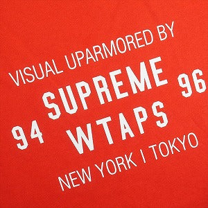 SUPREME シュプリーム ×WTAPS ダブルタップス 21AW Crewneck クルーネックスウェット 赤 Size 【L】 【新古品・未使用品】 20819957