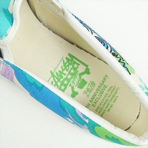 STUSSY ステューシー ZOZO Chapt 5周年記念 Slip-On スニーカー 青 Size 【27.0cm】 【新古品・未使用品】 20819974