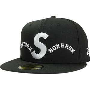 SUPREME シュプリーム ×Homerun 25SS S Logo New Era Black キャップ 黒 Size 【7　1/4(S)】 【新古品・未使用品】 20819980