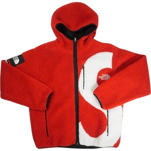 SUPREME シュプリーム ×THE NORTH FACE 20AW S Logo Hooded Fleece Jacket Red フリースジャケット 赤 Size 【S】 【中古品-非常に良い】 20820017