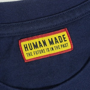 HUMAN MADE ヒューマンメイド 25SS GRAPHIC T-SHIRT NAVY HM29TE022 バックダックTシャツ 紺 Size 【L】 【新古品・未使用品】 20820030