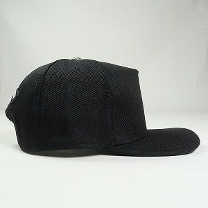 CHROME HEARTS クロム・ハーツ RS 3 CRS BSBL CAP DENIM BLACK キャップ 黒 Size 【フリー】 【新古品・未使用品】 20820076