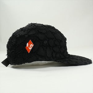 SUPREME シュプリーム 25SS Frayed Croc Denim Camp Cap Black キャンプキャップ 黒 Size 【フリー】 【新古品・未使用品】 20820080