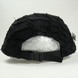 SUPREME シュプリーム 25SS Frayed Croc Denim Camp Cap Black キャンプキャップ 黒 Size 【フリー】 【新古品・未使用品】 20820080