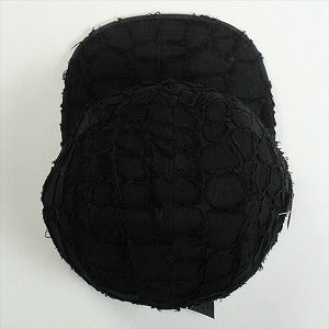 SUPREME シュプリーム 25SS Frayed Croc Denim Camp Cap Black キャンプキャップ 黒 Size 【フリー】 【新古品・未使用品】 20820080