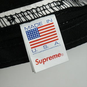 SUPREME シュプリーム 25SS Frayed Croc Denim Camp Cap Black キャンプキャップ 黒 Size 【フリー】 【新古品・未使用品】 20820080