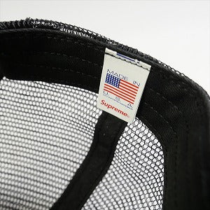 SUPREME シュプリーム 23AW Camacho Mesh Back 5-Panel Black キャップ 黒 Size 【フリー】 【新古品・未使用品】 20820087