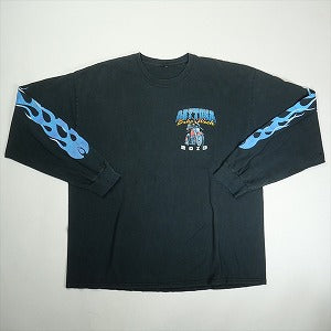 VINTAGE ヴィンテージ Harley Davidson ハーレーダビッドソン Blue Frame Deytona Beach LS Tee ロンT 黒 Size 【XL】 【中古品-良い】 20820105