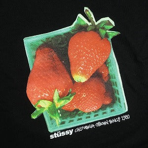 STUSSY ステューシー 25SS BERRIES TEE BLACK Tシャツ 黒 Size 【L】 【新古品・未使用品】 20820116