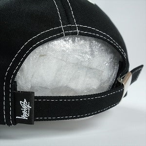 STUSSY ステューシー 25SS MID-DEPTH INTERNATIONAL CROWN STRAPBACK BLACK キャップ 黒 Size 【フリー】 【新古品・未使用品】 20820117