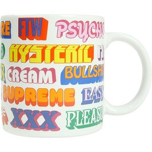 SUPREME シュプリーム ×HYSTERIC GLAMOUR 17AW Ceramic Coffee Mug Multi マグカップ マルチ Size 【フリー】 【新古品・未使用品】 20820132