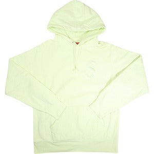 SUPREME シュプリーム 17AW Tonal S Logo Hooded Sweatshirt Pale Lime パーカー ライトグリーン Size 【M】 【中古品-良い】 20820133