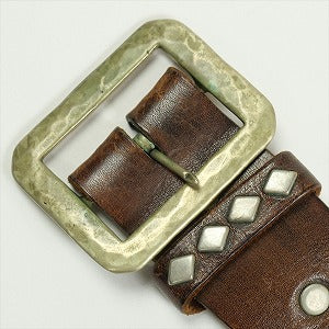 TENDERLOIN テンダーロイン T-STUD BELT TENDERLOIN BROWN レザーベルト 茶 Size 【S】 【中古品-良い】 20820168