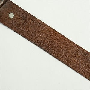 TENDERLOIN テンダーロイン T-STUD BELT TENDERLOIN BROWN レザーベルト 茶 Size 【S】 【中古品-良い】 20820168