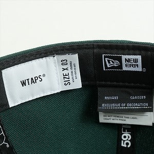 WTAPS ダブルタップス ×NEW ERA 24SS 59FIFTY LOW PROFILE CAP ニューエラキャップ 緑 Size 【7　1/2(L)】 【中古品-非常に良い】 20820184