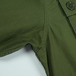 WACKO MARIA ワコマリア JEAN-MICHEL BASQUIAT / ARMY SHIRT (TYPE-1) 長袖シャツ オリーブ Size 【M】 【中古品-良い】 20820189